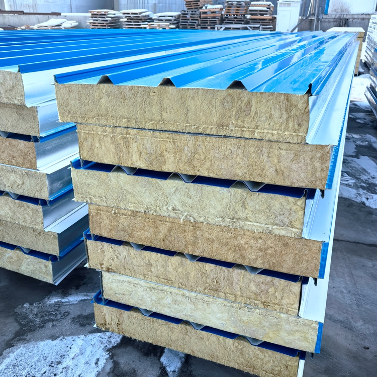 Rock wool sandwich panel